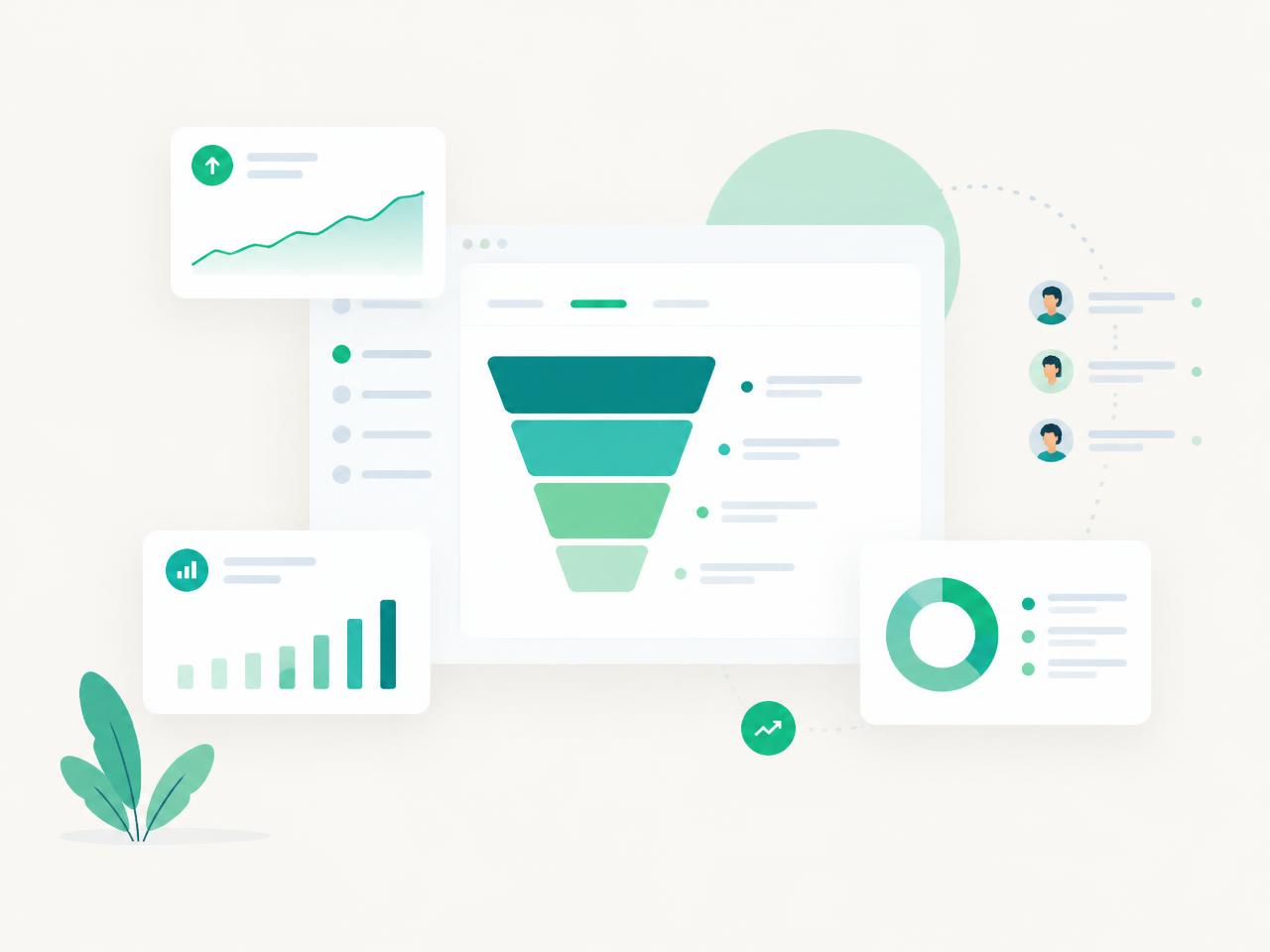 Vista conceptual del panel de ventas de NexoAI Sales